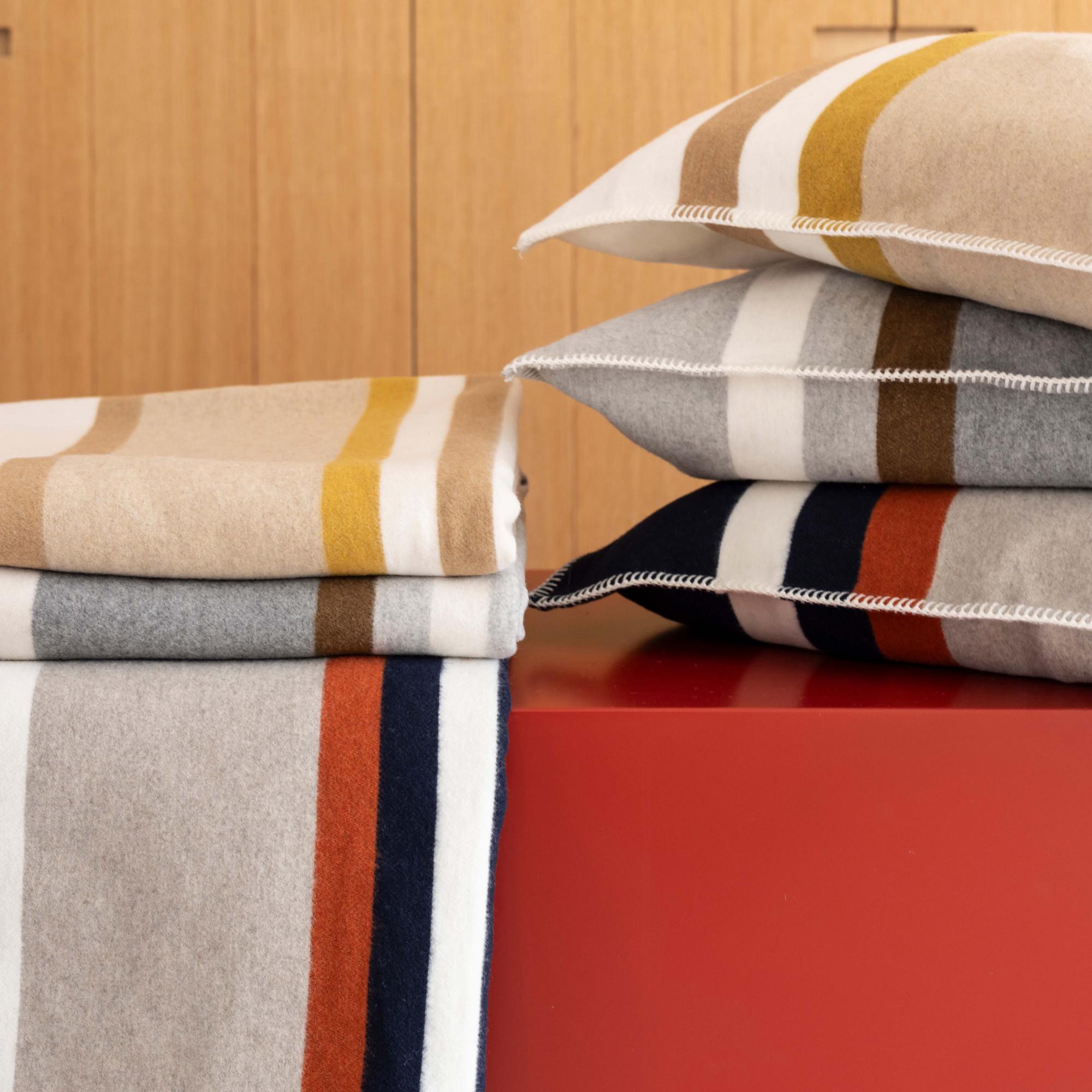 Jeté jacquard recyclé Gioia