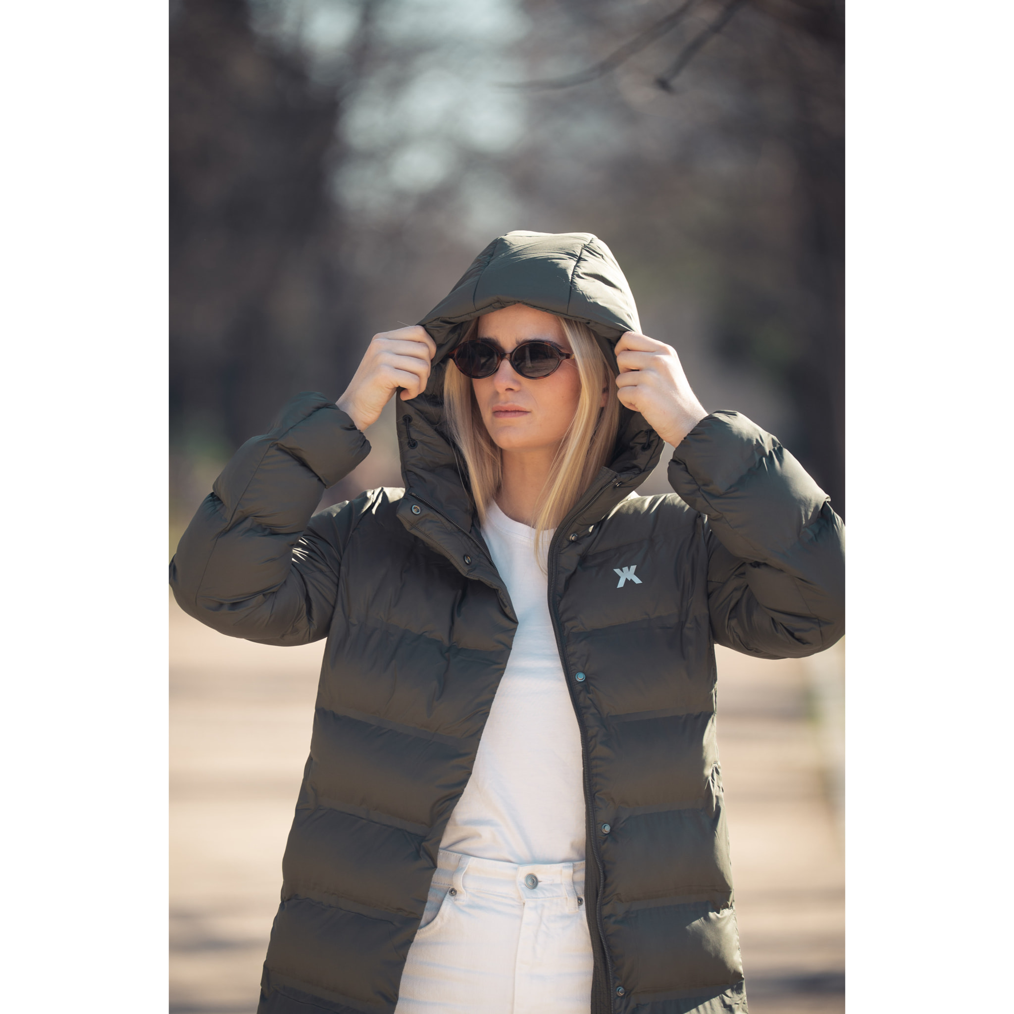 Chaqueta para mujer KUSTOM URBS-4W - Caqui