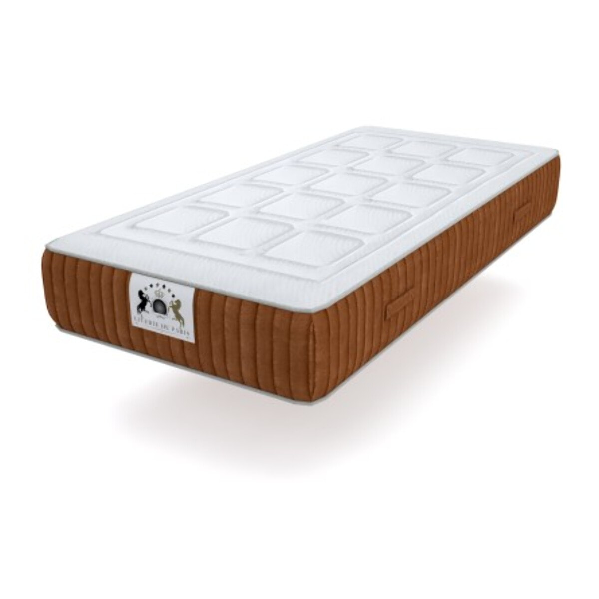 ENSEMBLE PASSY - Matelas 1 Place + Sommier