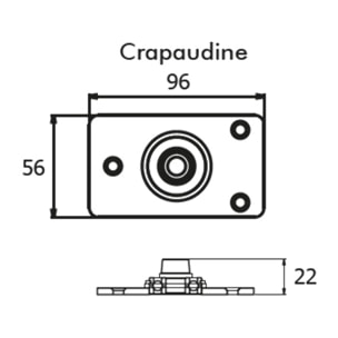 Système de fermeture à freinage hydraulique Janus Linteau SEVAX - F3 PMR arrêt 90° - SN313818