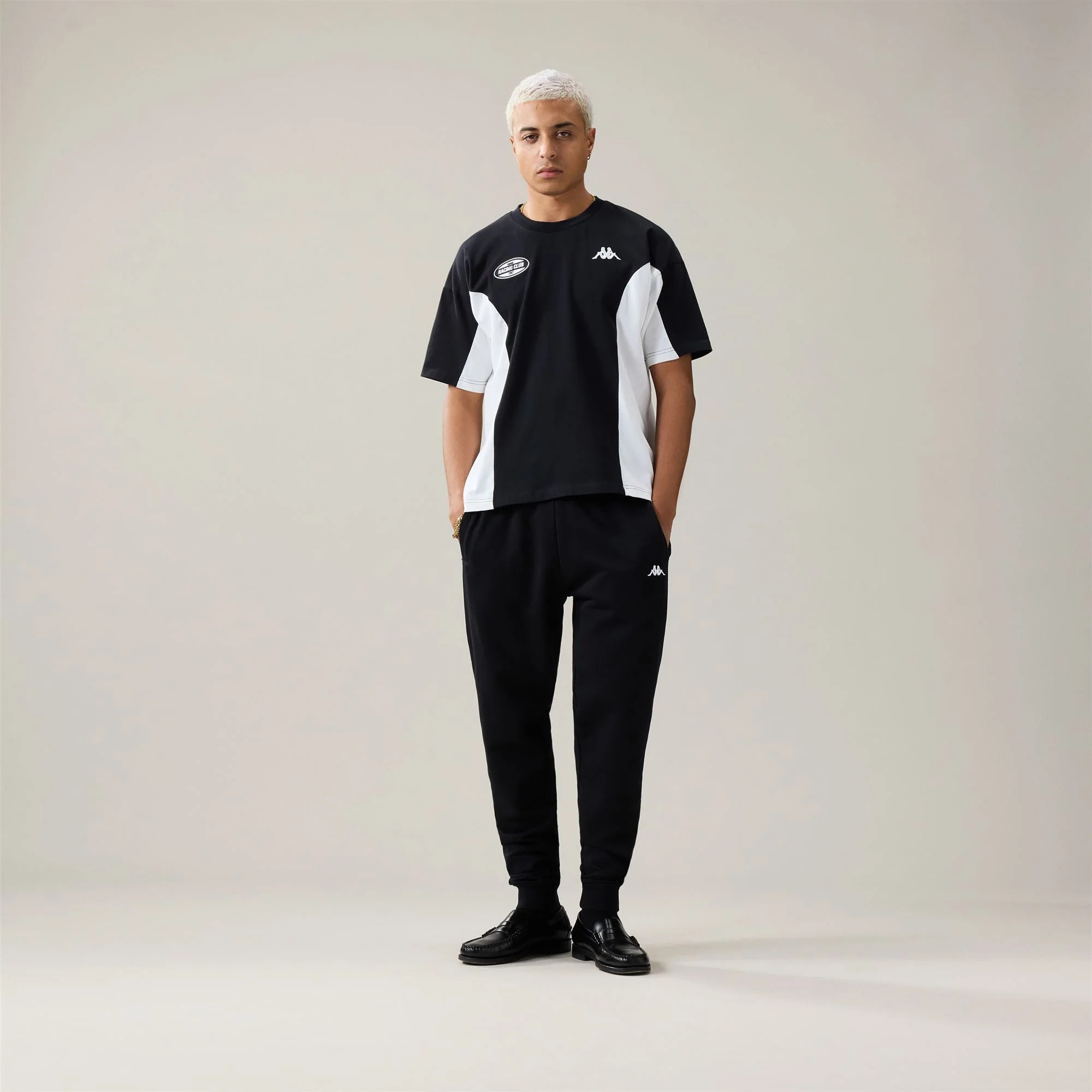 Kappa - Camisetas y tops Hombre Negro - Authentic Saskya