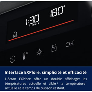 Four encastrable ELECTROLUX EOH4P46BX0 Pyrolyse Chaleur tournante 65L Inox