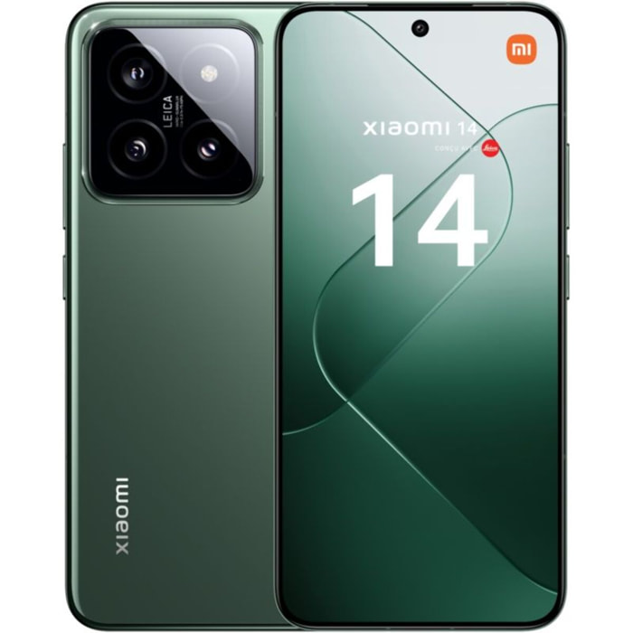 Smartphone XIAOMI 14 conçu avec Leica Vert 512Go
