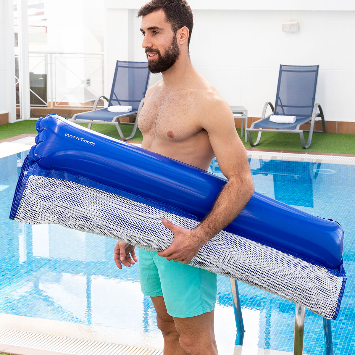 Amaca Galleggiante Doppia da Piscina Twolok InnovaGoods