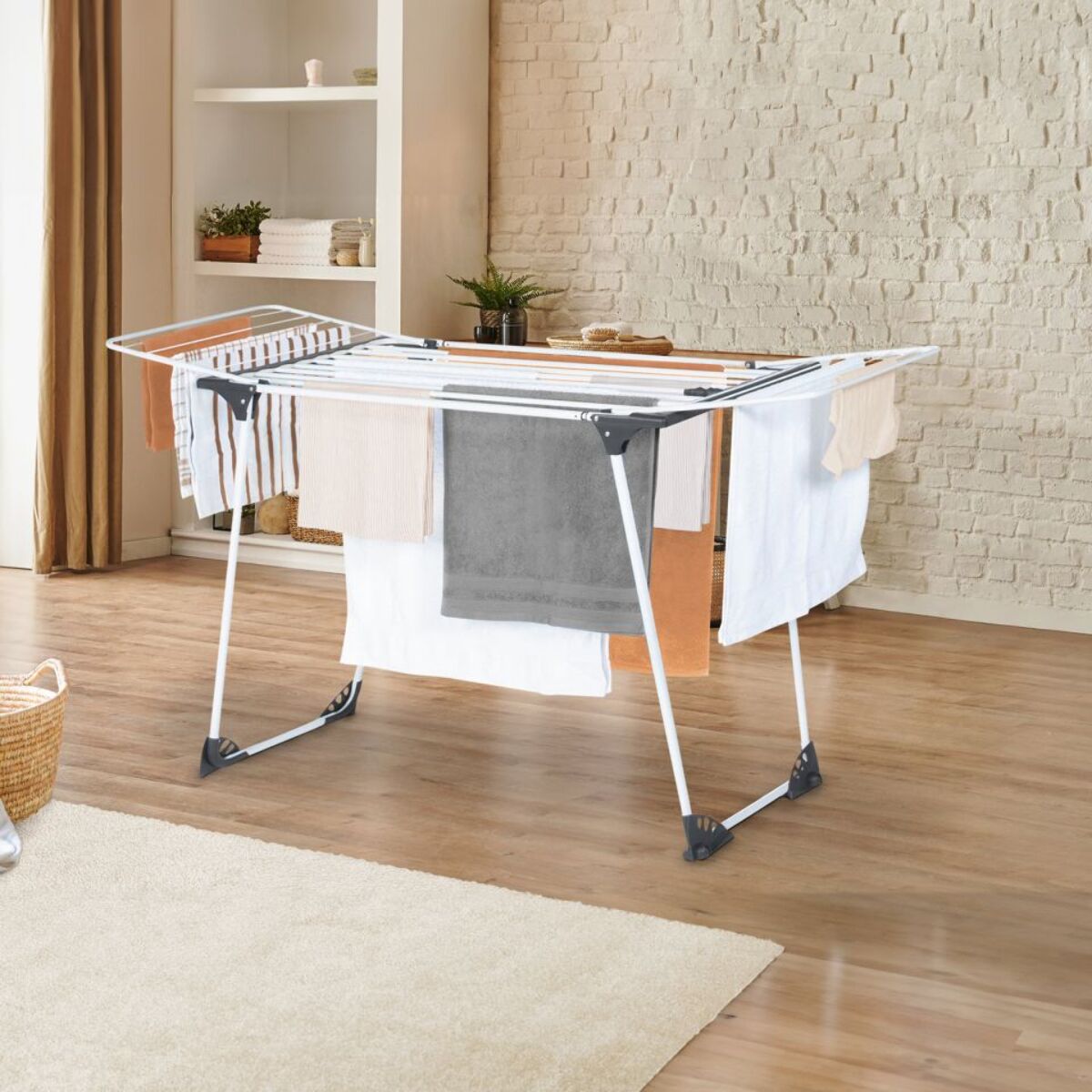 Etendoir a linge Ultimate gris - 22m d'étendage