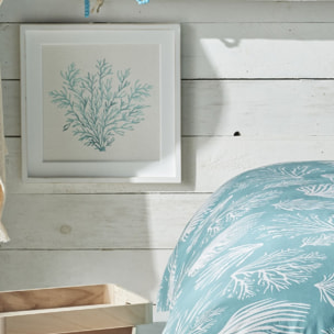 Cadre avec poster Corail BEACH HOUSE