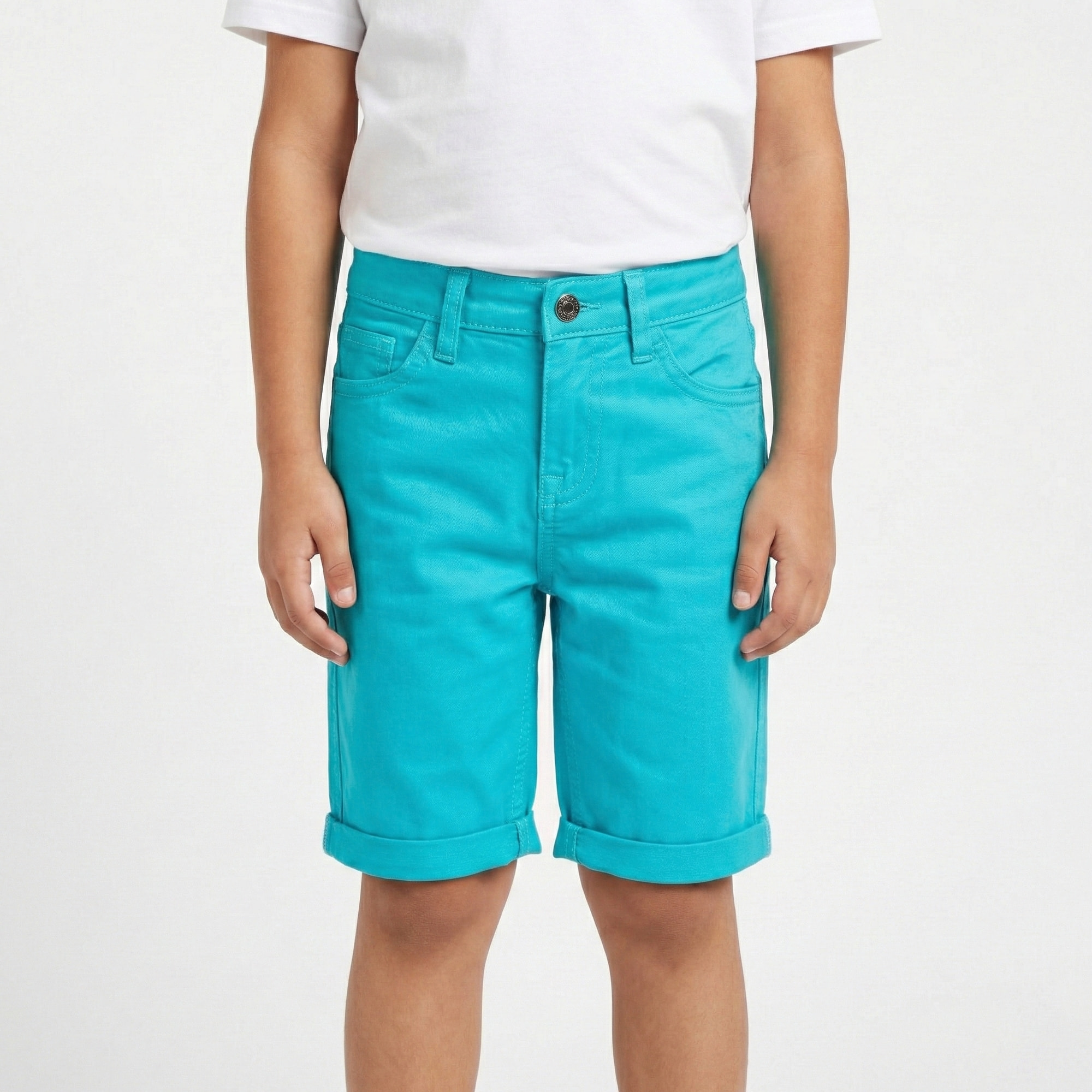 Bermuda twill 5T Polo Club St Martin Turchese