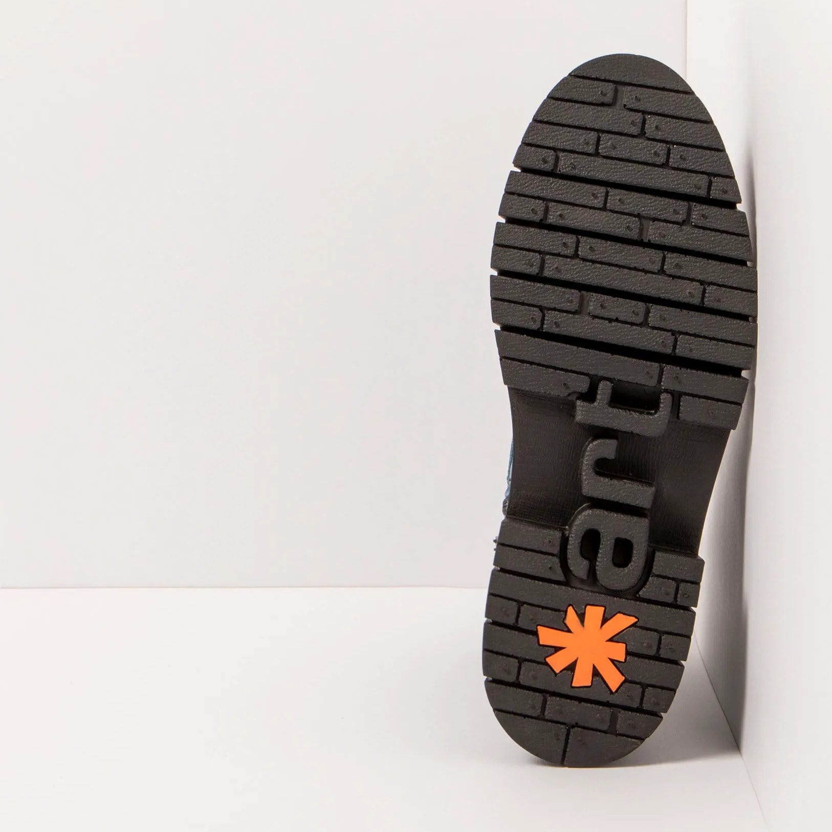 Botines 1953 PATENT FLASH PETROL/AMBERES color Petrol