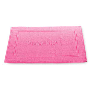 Tapis de bain CASUAL - coton 750 g/m2 - coloris fuchsia