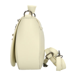 Borsa a tracolla da donna In Vera pelle Made in Italy 20x17x7 cm