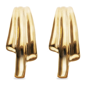 Pendiente RAÍCES DORADO U