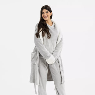 Bata terciopelo Sherpa