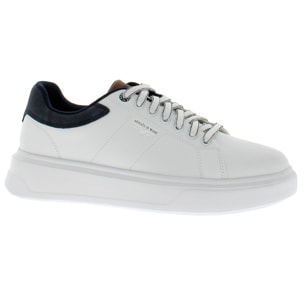 Armata di Mare Scarpe Uomo Court Maxi Sneakers Casual con Soletta Rimovibile in Memory Foam AMU 2M842 Off White