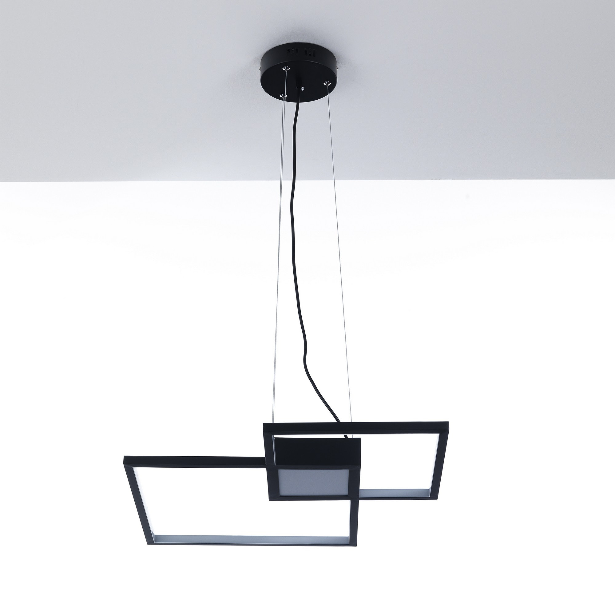 Oresteluchetta Lampadario RHOS BLACK Nero