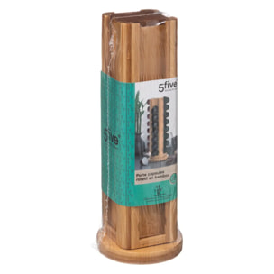 Porte-capsules rotatif x32 bambou