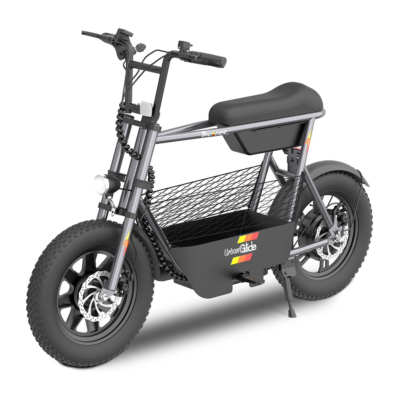 Draisienne électrique URBANGLIDE THUNDER 160 – 25 km/h, 30 km d'autonomie, Freins à disque, 16''