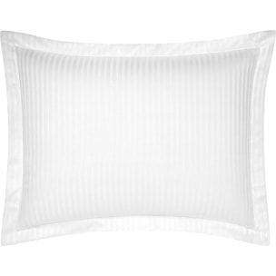 Lot de deux taie d'oreiller 100% satin coton amboise