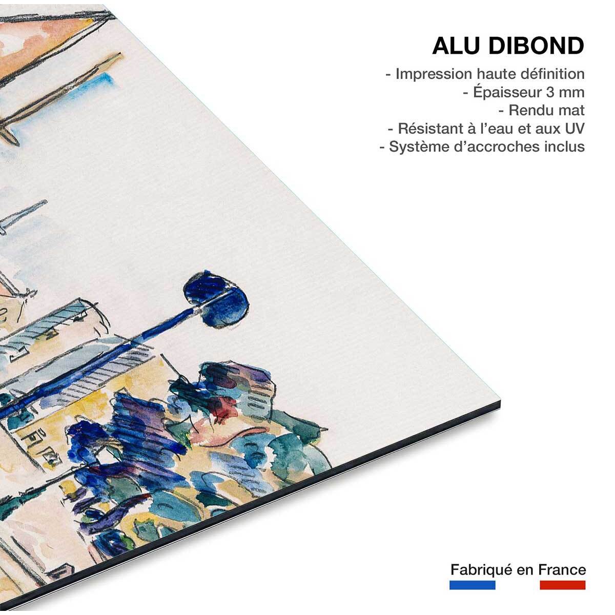 Tableau la rochelle de paul signac  Tableau alu Dibond