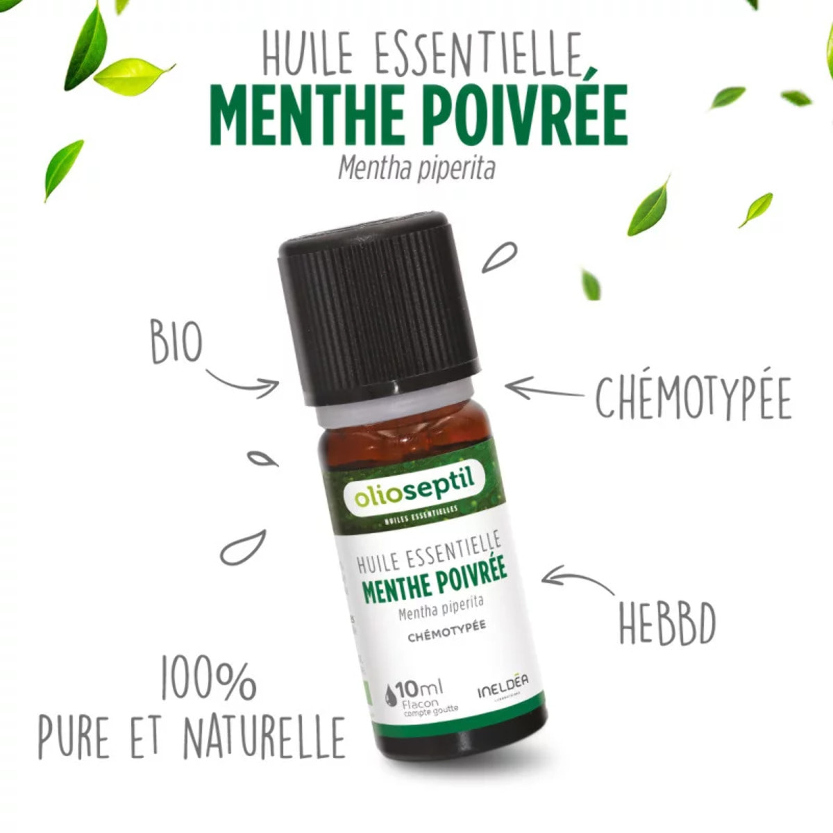 HUILE ESSENTIELLE MENTHE POIVRÉE