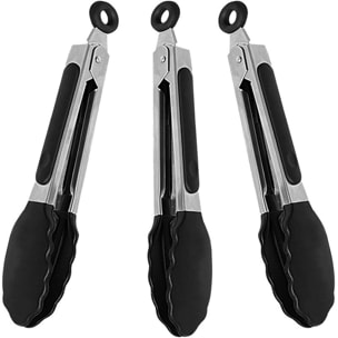 Pince KITCHENCOOK PINCE EN INOX ET SILICONE 21CM MODELE PI