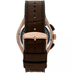 Reloj Maserati R8871639003 Hombre Analogico Cuarzo con Correa de Cuero