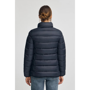 Chaqueta Salma Embroidery azul marino con logo Rigby Go