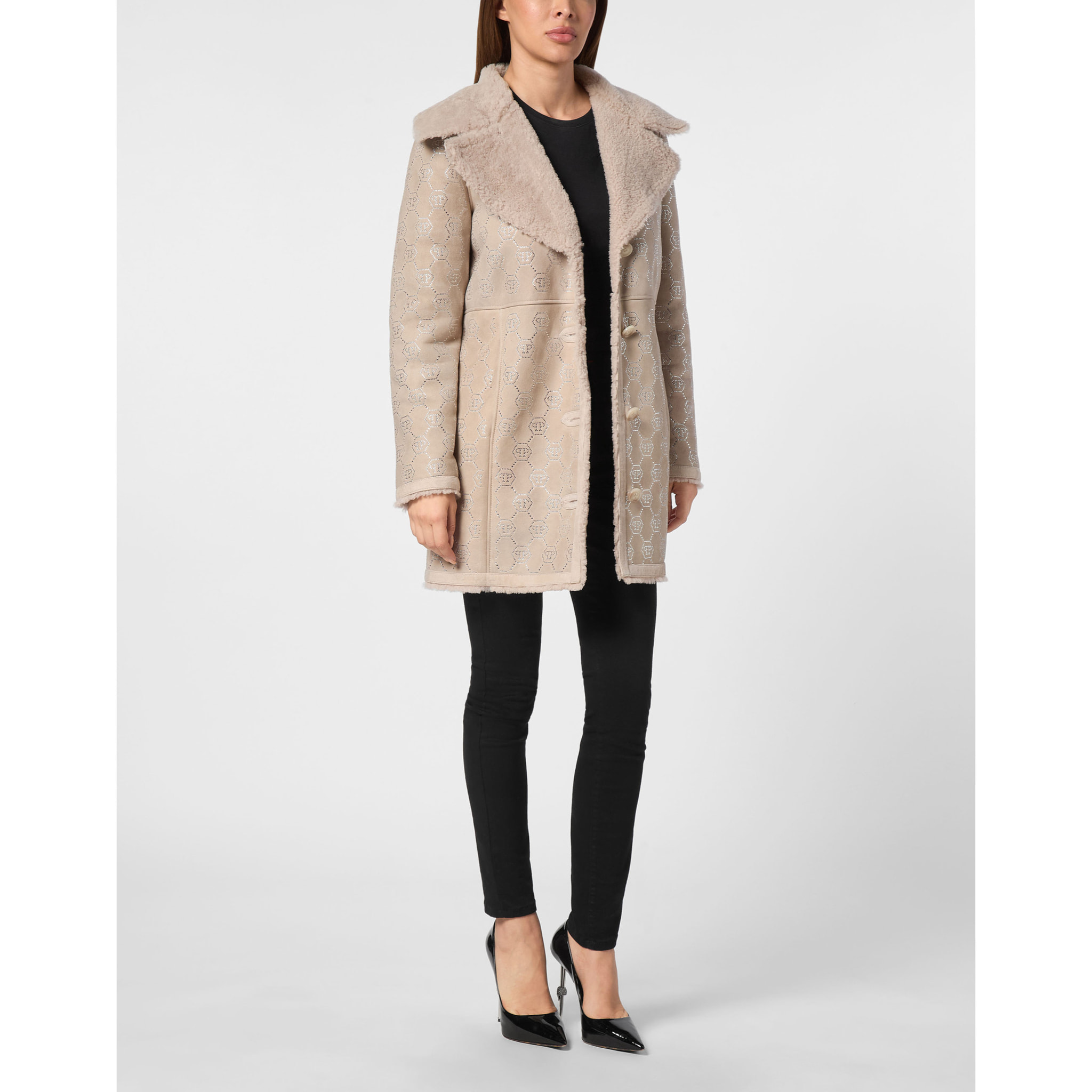 PHILIPP PLEIN Coat MONOGRAM