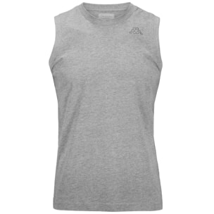 Kappa - Camisetas y tops Hombre Gris - Logo Korpo Cadwal