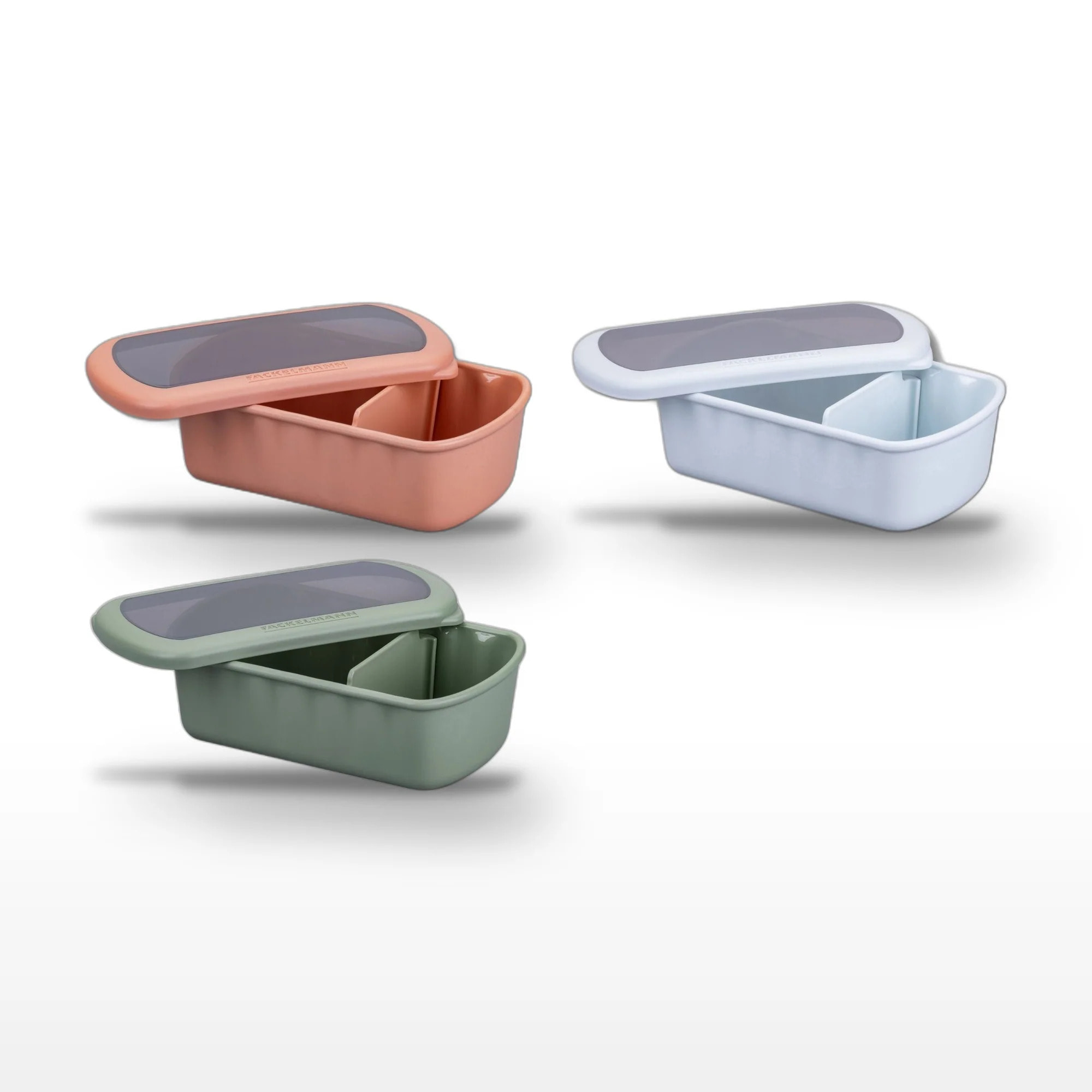 Lot de 3 Lunchbox à compartiment réglable Fackelmann Storage