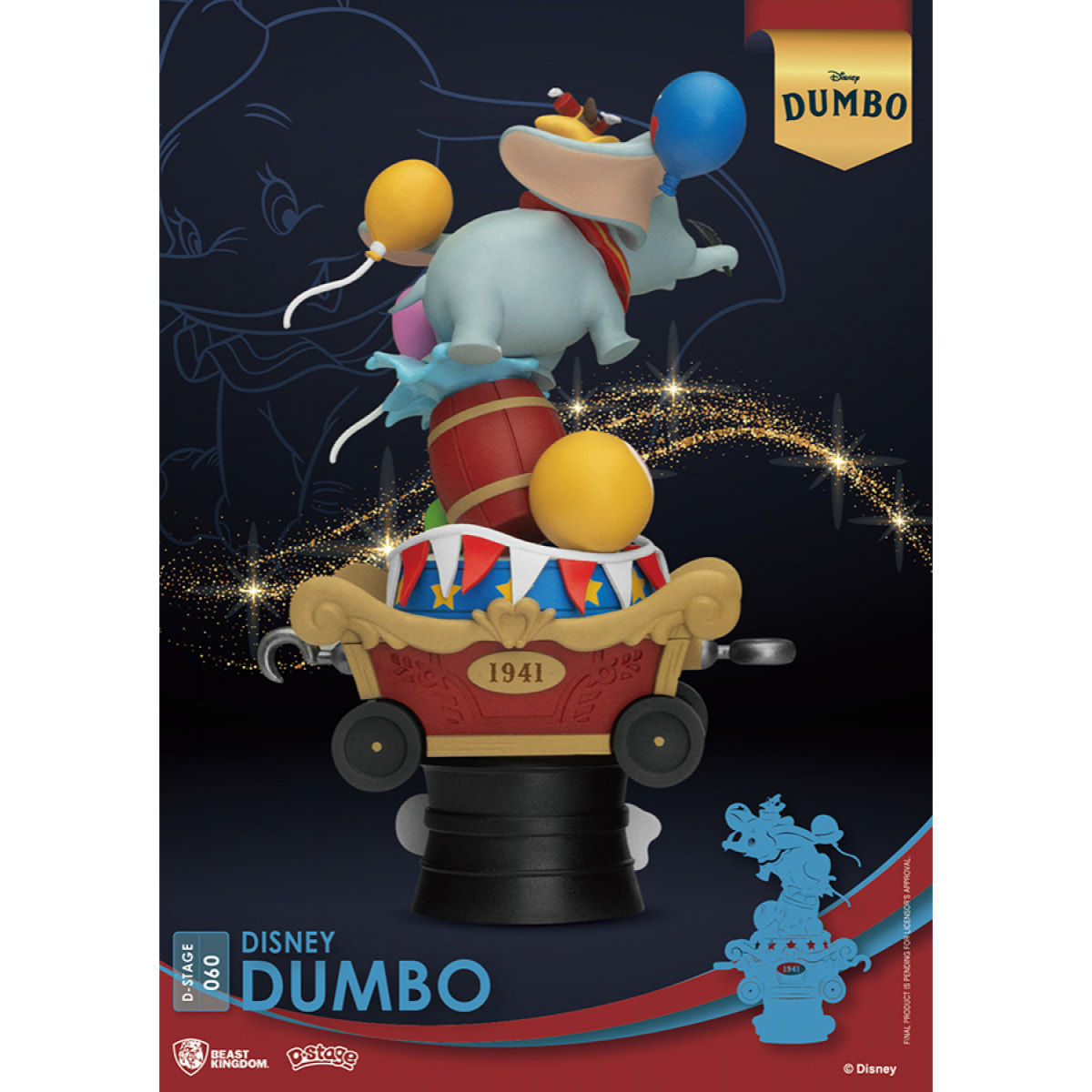 D-STAGE DUMBO STATUA BEAST KINGDOM