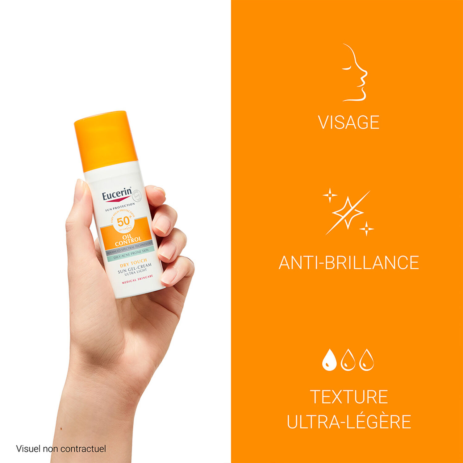 Sun Oil Control SPF50+ - Gel Crème - Peau à Imperfections 50 ml