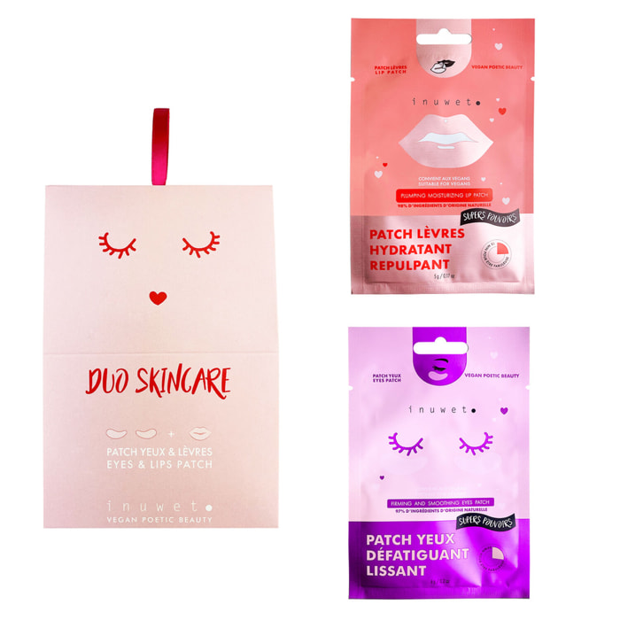 Duo Skincare - Coffret Patch Lèvres et Yeux