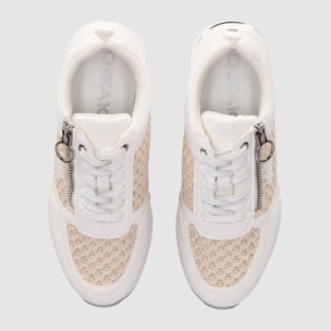 Deportivos - Blano - Tacón: Bajo