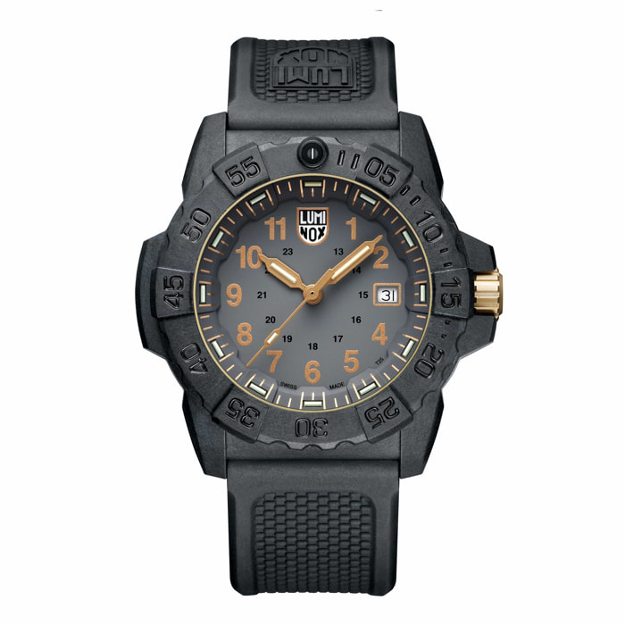 Reloj Luminox XS.3508.GOLD Hombre Analogico Cuarzo con Correa de Caucho