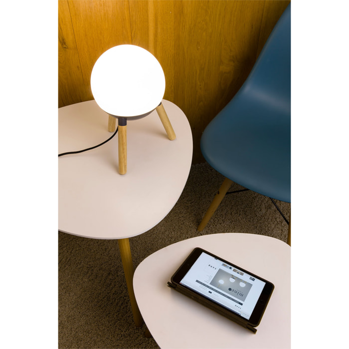 MINE GLASS Sobremesa gris