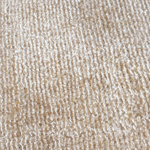 Tapis salon et chambre fait à la main en viscose motif uni JACU