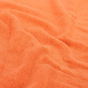 Toalla de baño 400gr doble rizo mandarina