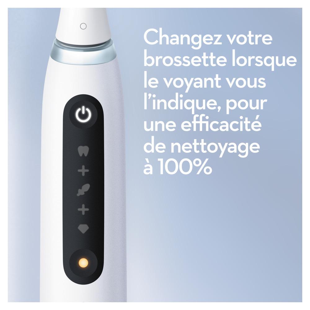 Oral-B iO 5N - Avec Etui de Voyage - Blanche - Brosse À Dents Électrique connectée