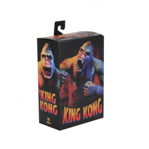 King Kong Figura Ultimate Kong Illustrato Neca