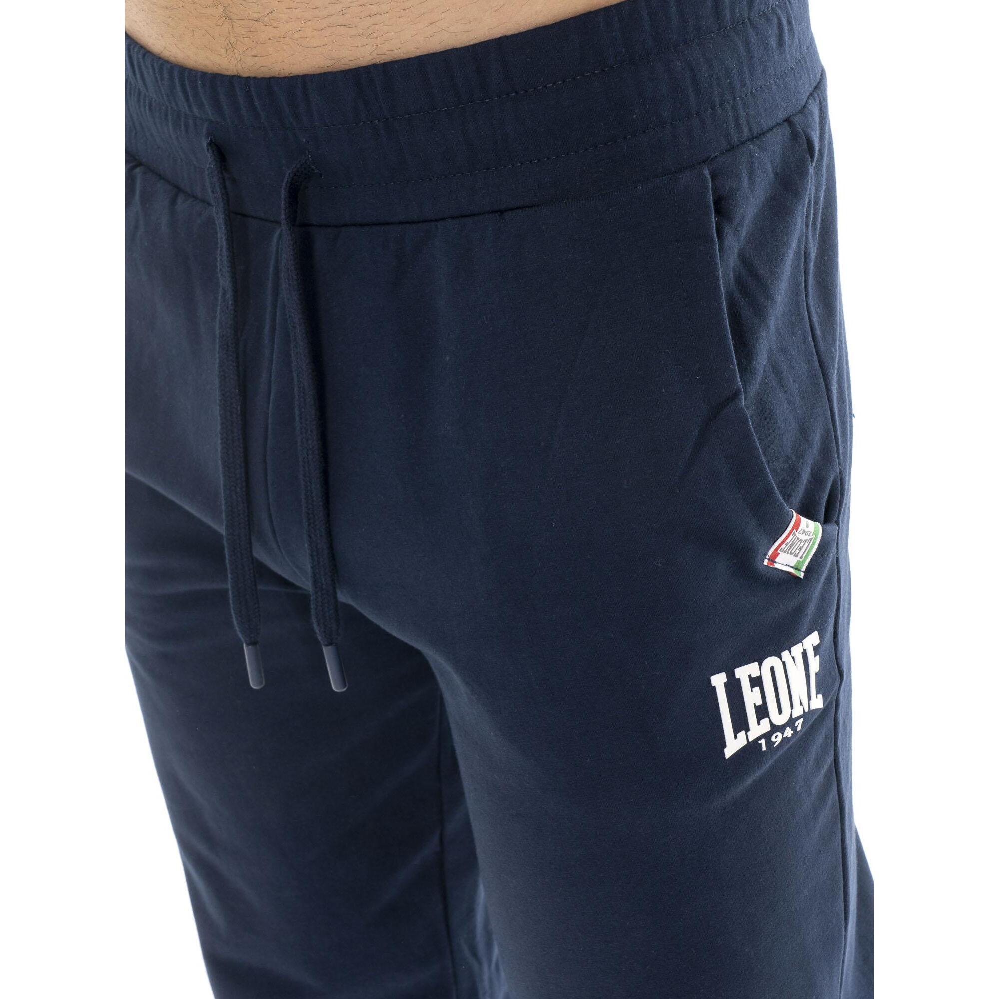 Pantalón de deporte de invierno para hombre sin puños con pequeño logo "Basic"