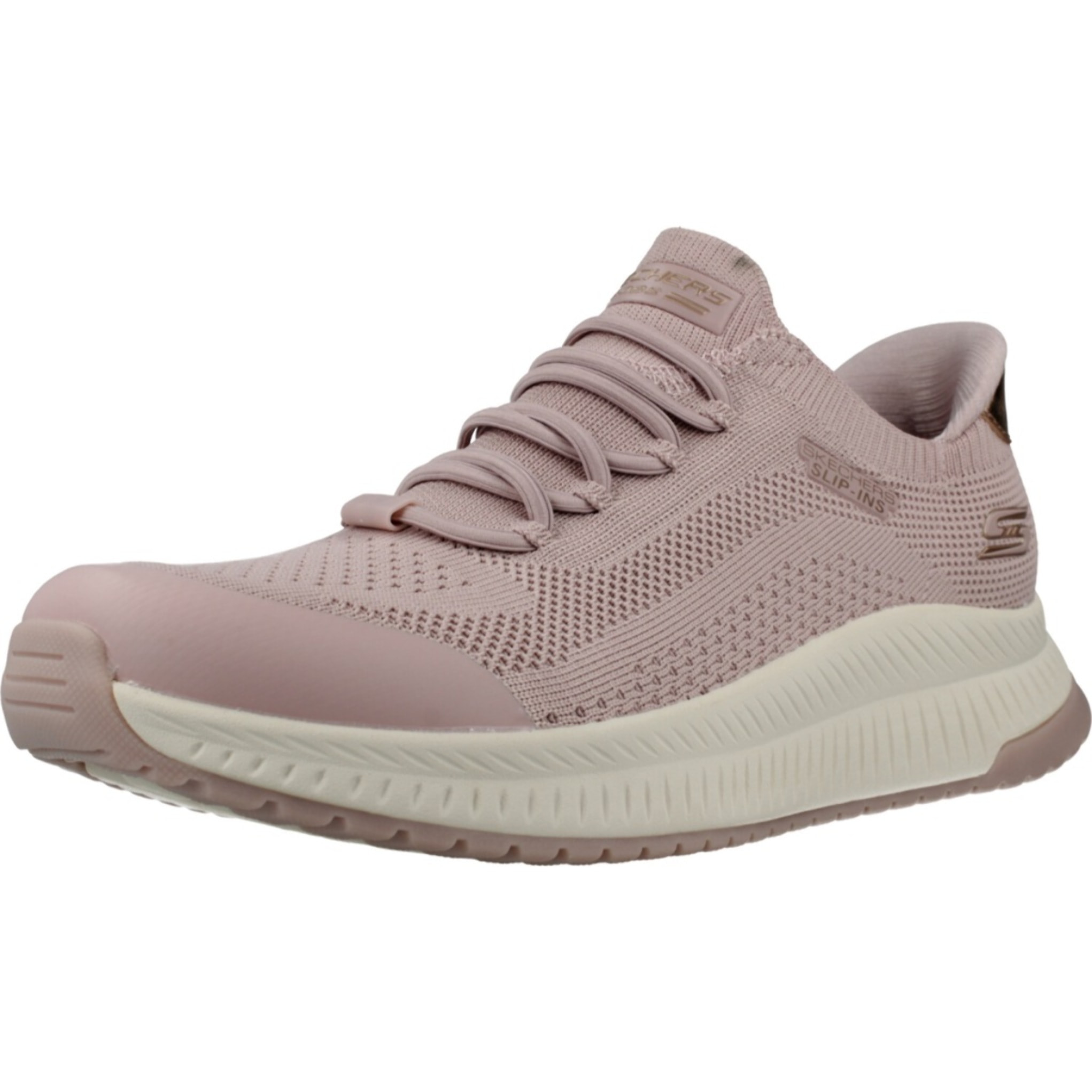 Sneakers De  Mujer Slip-ins Bobs Squad 4 Dire Step Rosa