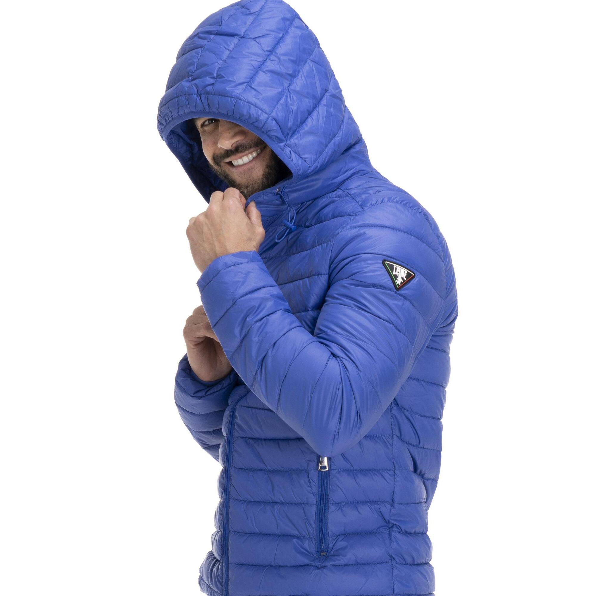 Giubbotto da uomo con cappuccio e zip Basic