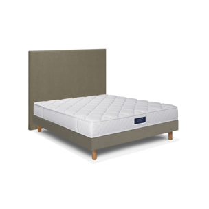 Matelas 90x200, ressort ensachés, ferme, H25