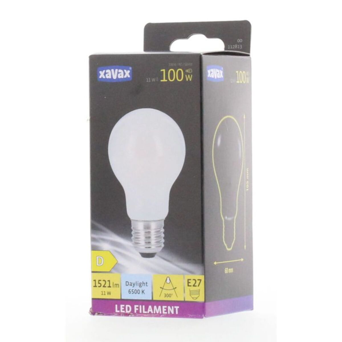 Ampoule LED connectée XAVAX LED E27 11W CLA