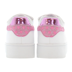 Sneakers U.S. Polo Assn. bianco-rosa