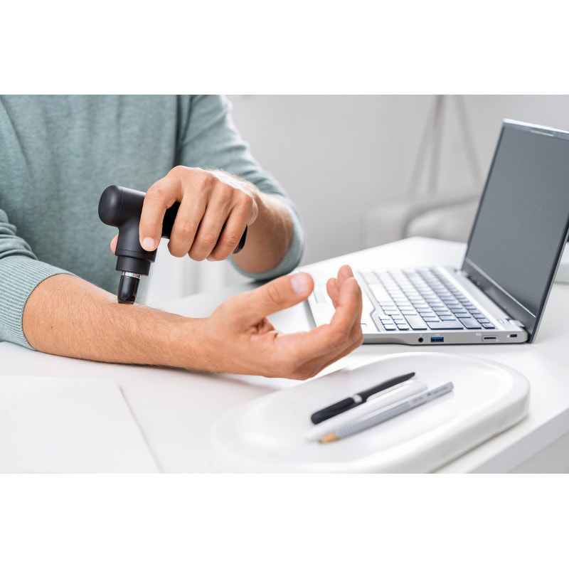 Pistolet de massage - 3 embouts