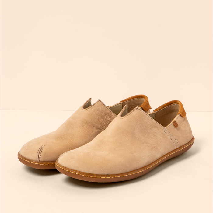 Zapatos N275 NOBUCK LAVADO CREAM/EL VIAJERO color Cream