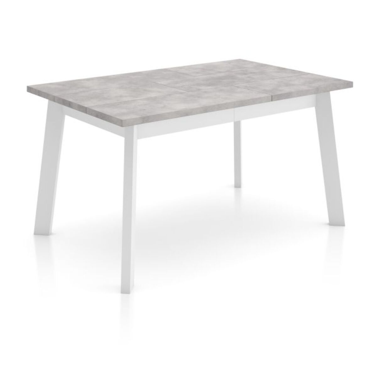 Mesa de comedor Naira 140 Cemento Blanco