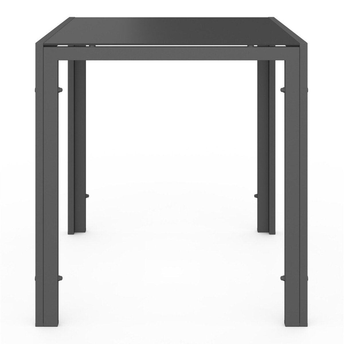 Ensemble repas Formentera 4 places gris