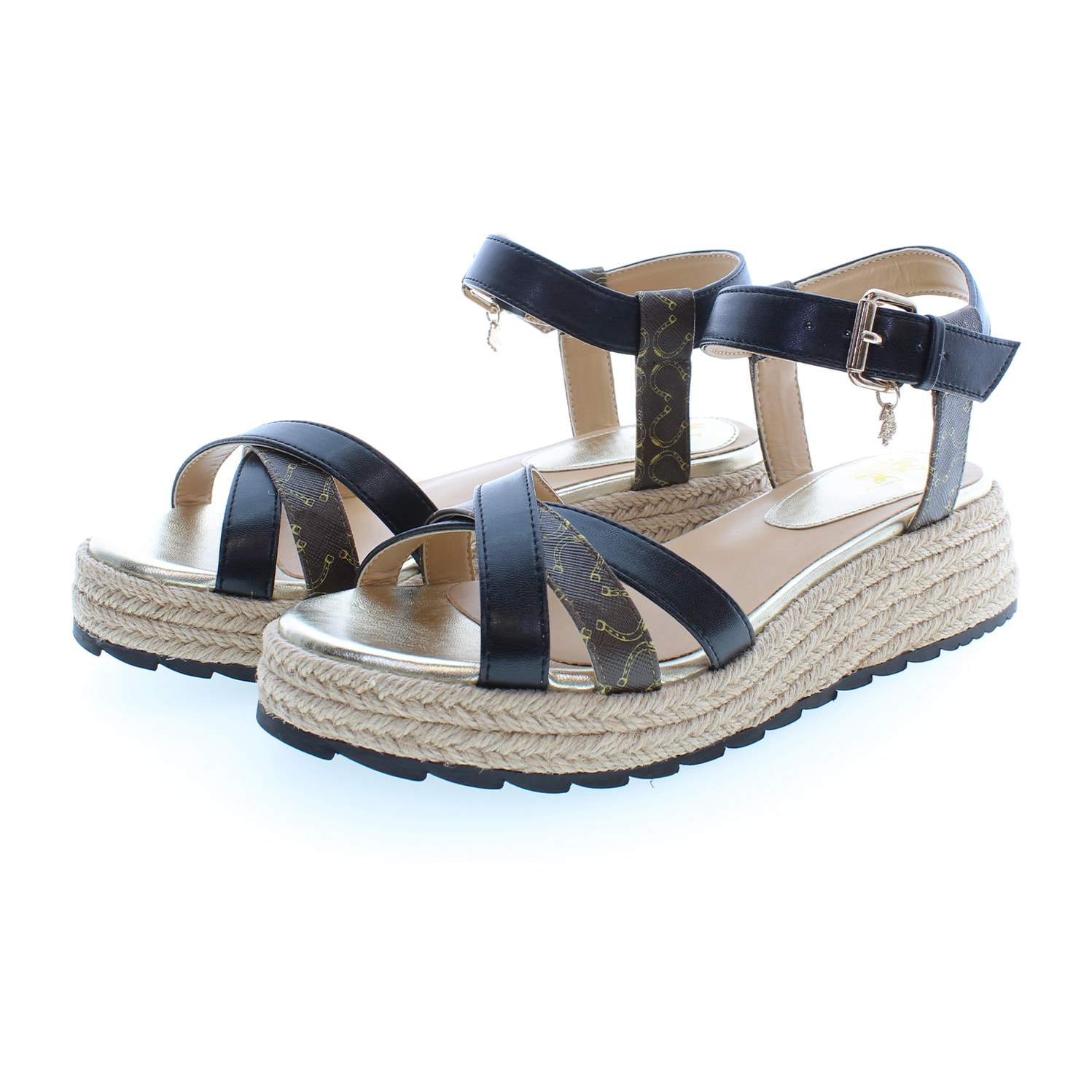 Sandali U.S. Polo Assn Black-Brown